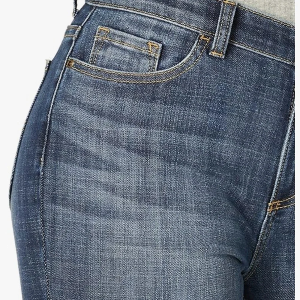 Lee Slim Fit‎ Skinny Mid Rise Jeans Womens 8 Short Blue Preppy Stretch Denim NWT